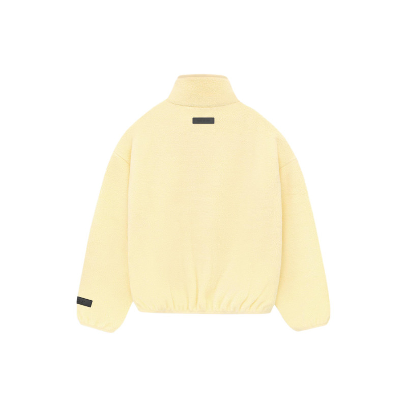 Fear of God Essentials Polar Fleece Halfzip Mockneck GARDEN