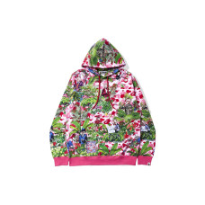 A BATHING APE x MONKEY 47 Pullover Hoodie Pink