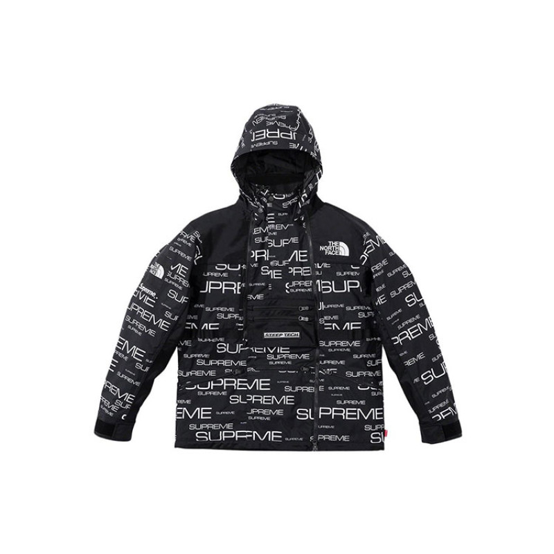 Supreme x the north face logo