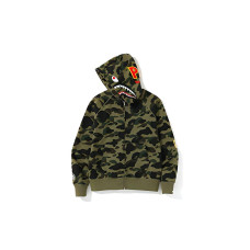 A BATHING APE Bape 1ST Camo Shark Full Zip Hoodie