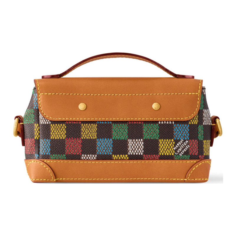 LOUIS VUITTON Steamer East West LVers Damier Ebene