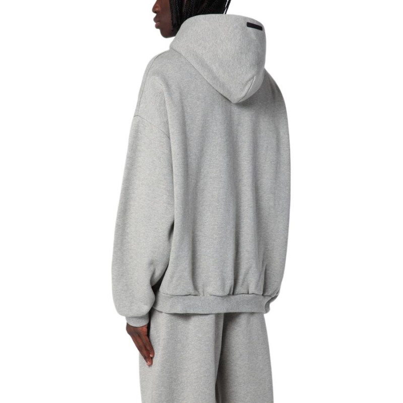 Fear of God Essentials Fall24 BACK TO SCHOOL Fleece Hoodie DARK HEATHER