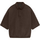 Fear of God Essentials 34 Sleeve Pol Heather Wood Polo Heather Wood