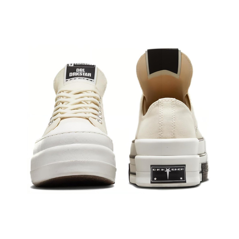 Rick Owens DRKSHDW x Converse DBL Drkstar Chuck 70