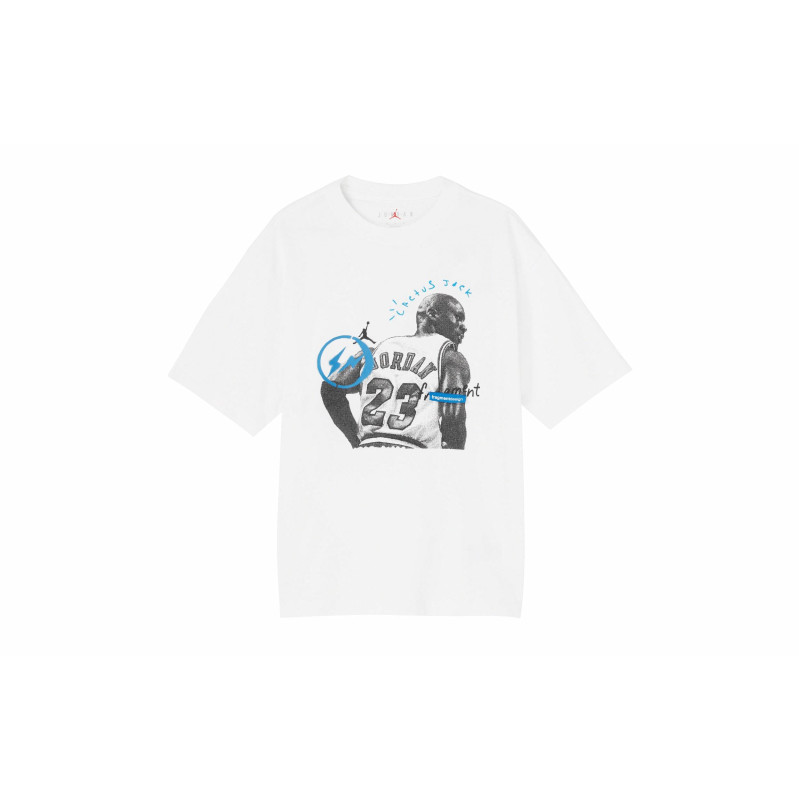Jordan Travis Scott x Fragment Design Logo T
