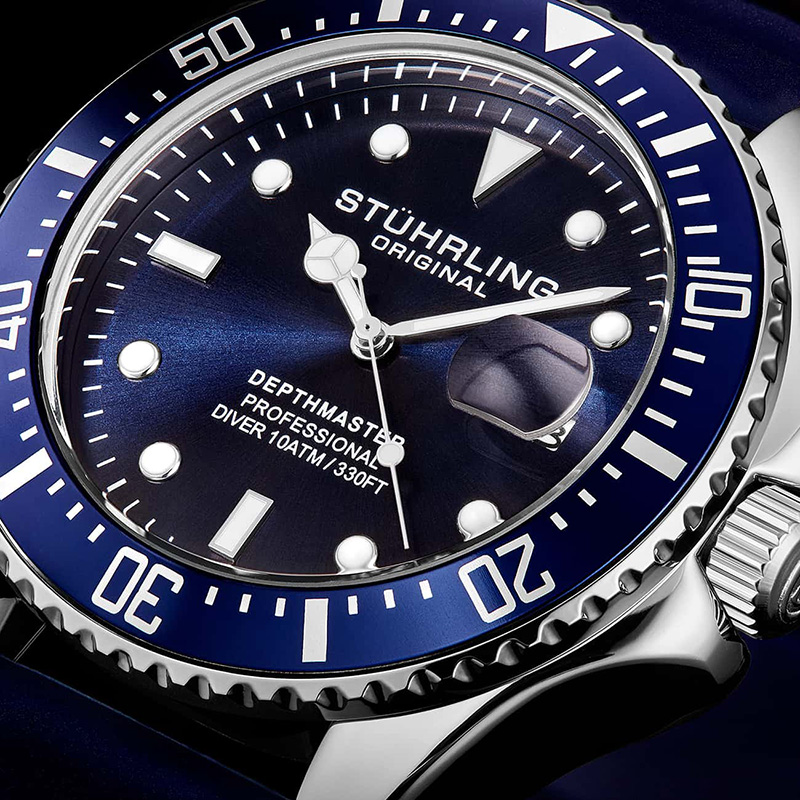 STUHRLING 42mm 100m 3950R.2