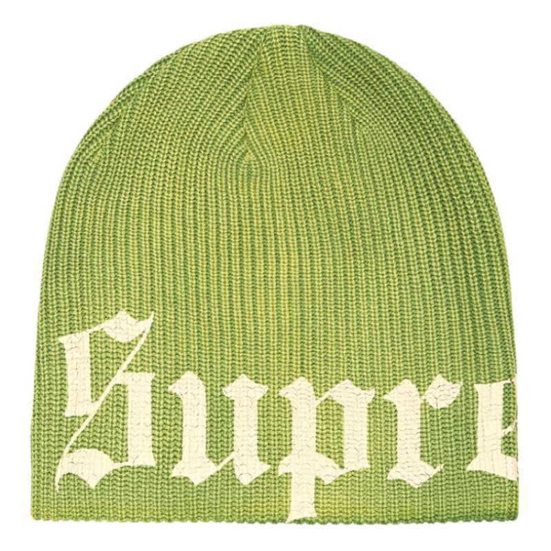 Supreme Old English Printed Beanie -