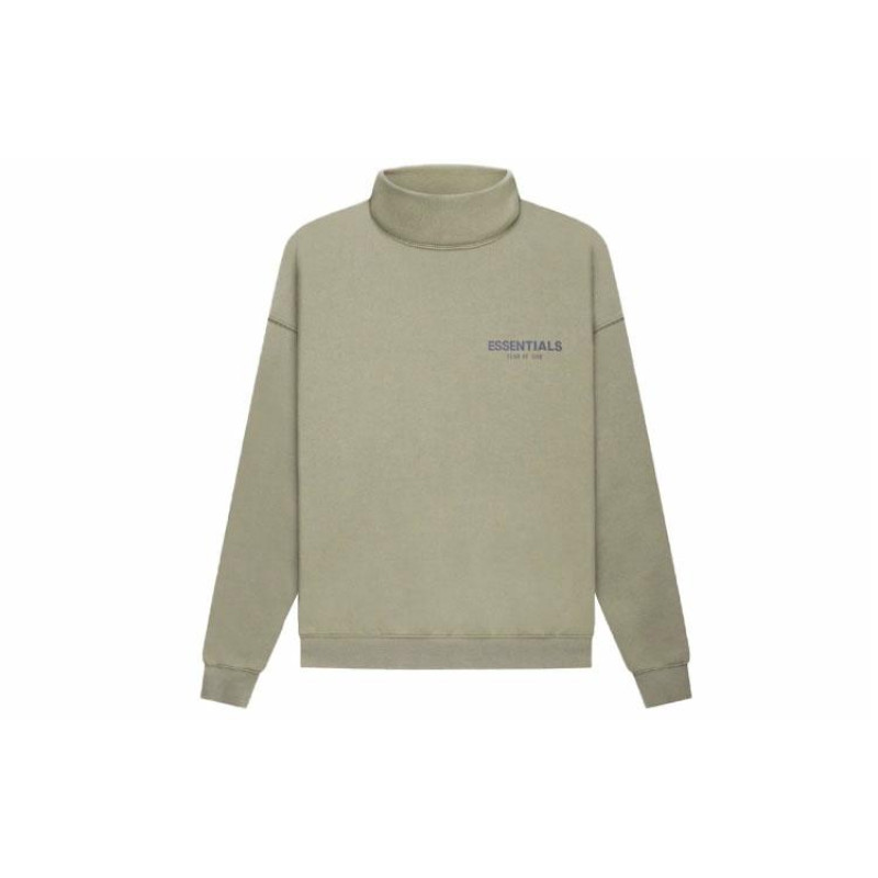Fear of God Essentials FW21 Pullover Mockneck Pistachio