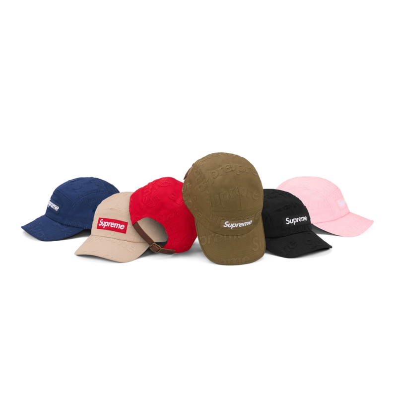 Supreme SS23 Week7 LASERED TWILL CAMP CAP
