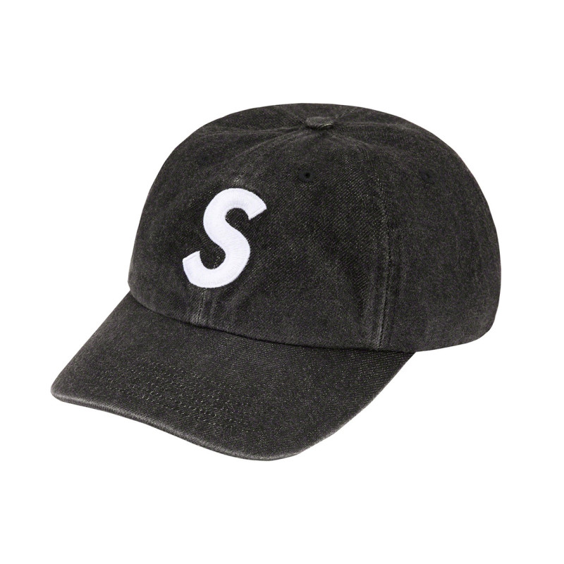 Supreme SS22 Week 1 Kevlar Denim S Logo 6-Panel