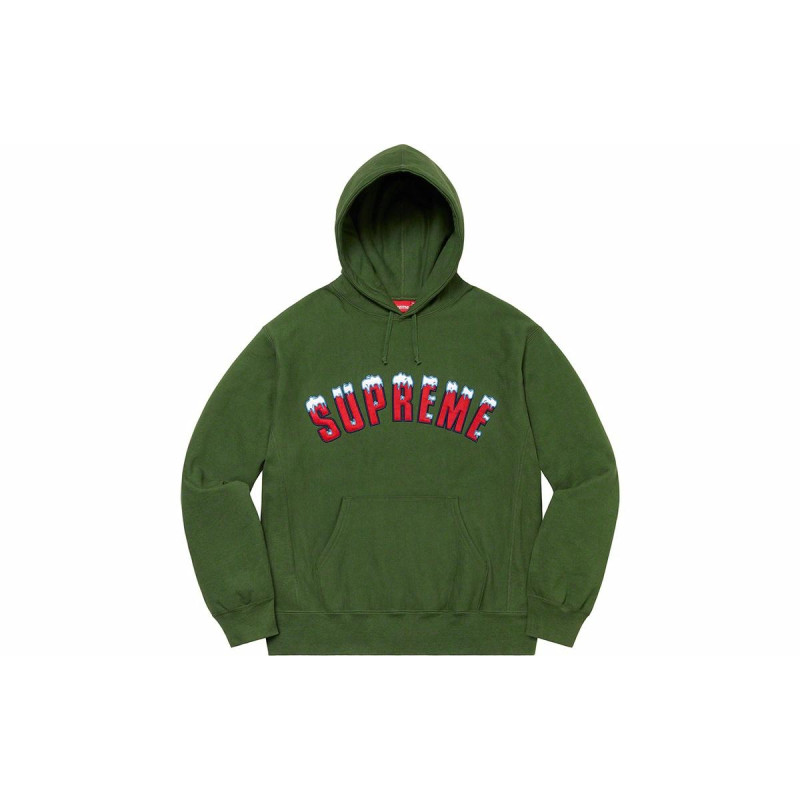 Supreme FW20 Week 1 Icy Arc Hooded Sweatshirt Logo