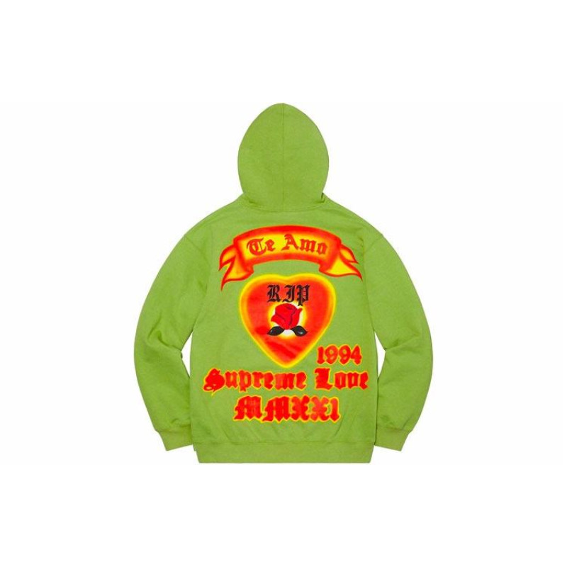 Supreme SS21 Week 1 Supreme Love Hooded Sweatshirt