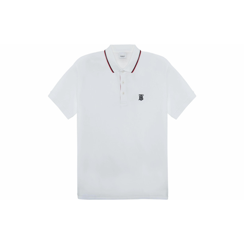 Burberry Cotton Polo Shirt LogoPolo