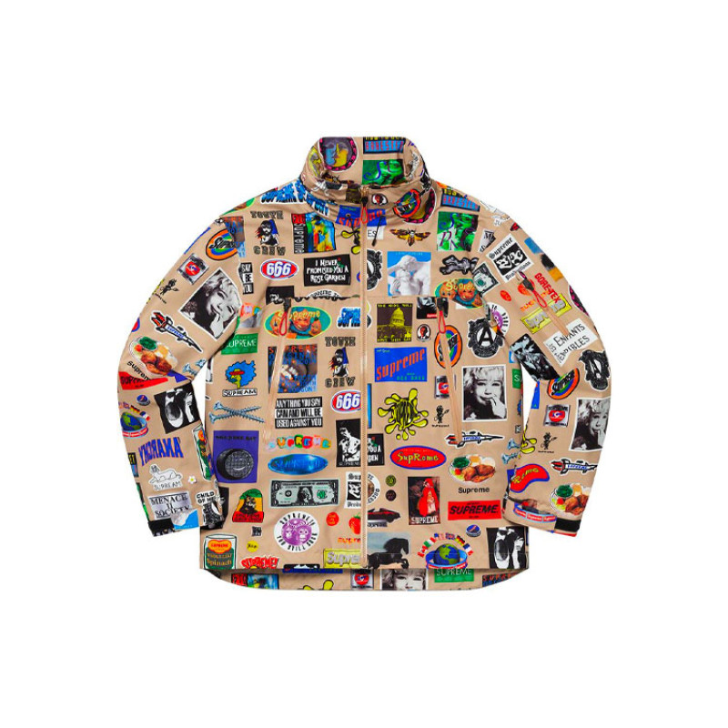 Supreme SS21 Week 1 GORE-TEX Stickers Shell Jacket