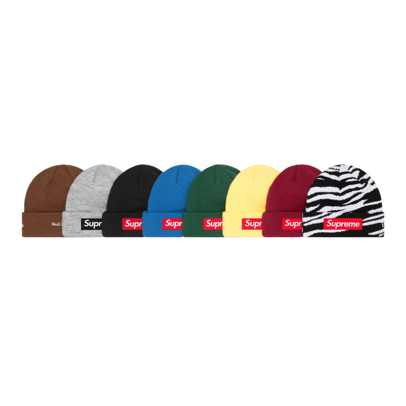 Supreme Week 15 New Era Box Logo Beanie