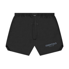 Fear of God Essentials SS21 Volley Short Stretch Limo Black Logo