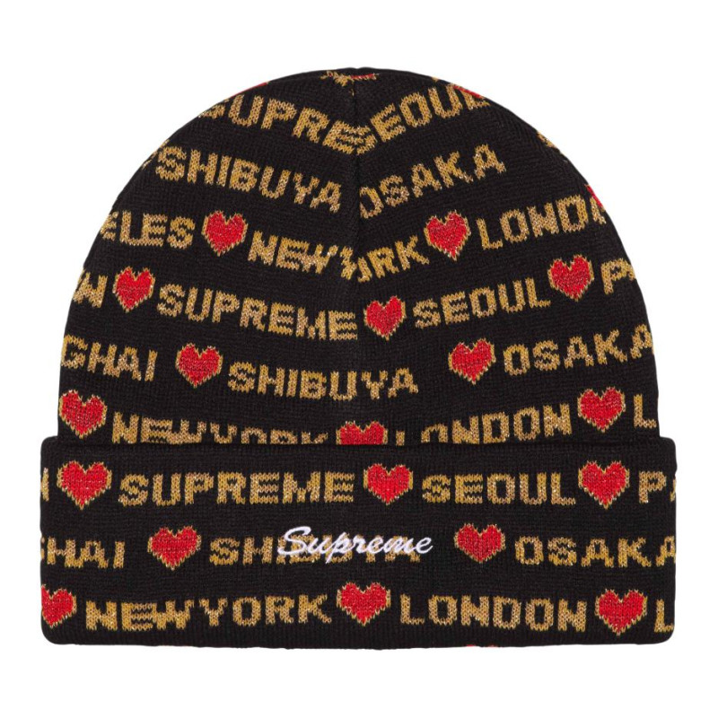 Supreme FW24 WEEK 1 Hearts Beanie