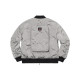 Supreme SS19 x Jean Paul Gaultier Reversible Backpack MA-1 Silver