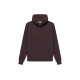 Fear of God Essentials SS23 Waffle Raglan Hoodie Plum Logo
