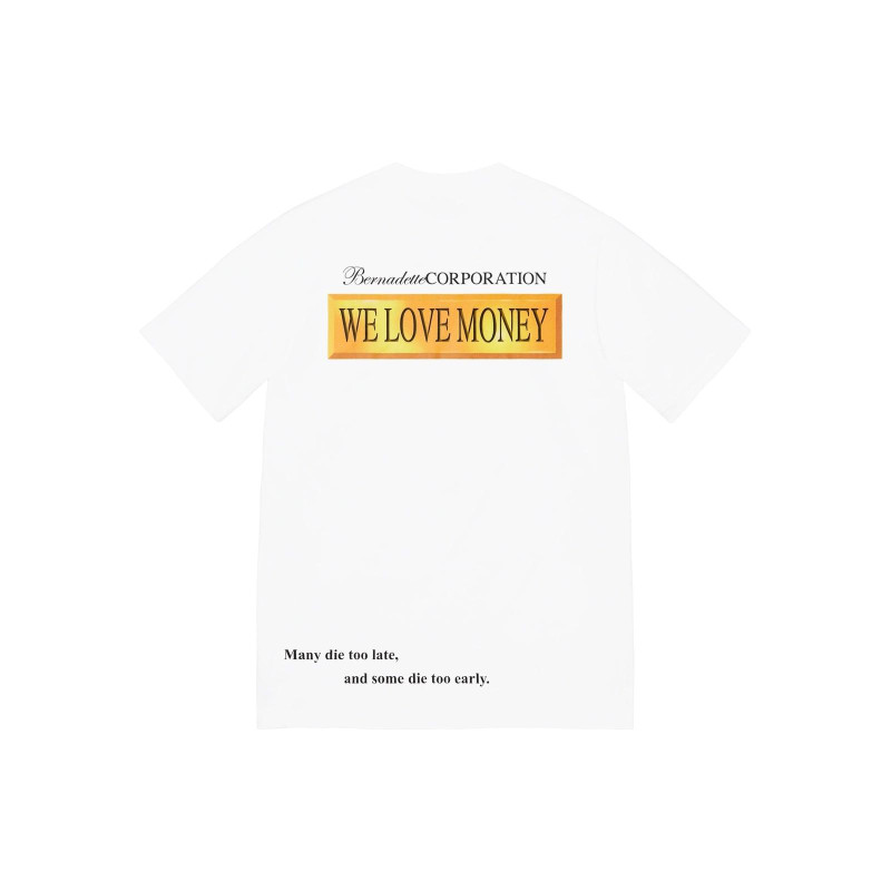 Supreme x BERNADETTE CORPORATION SS23 WEEK13 MONEY TEE LogoT