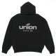 Fear of God Essentials x union la FW21 Vintage Hoodie Vintage Black Logo
