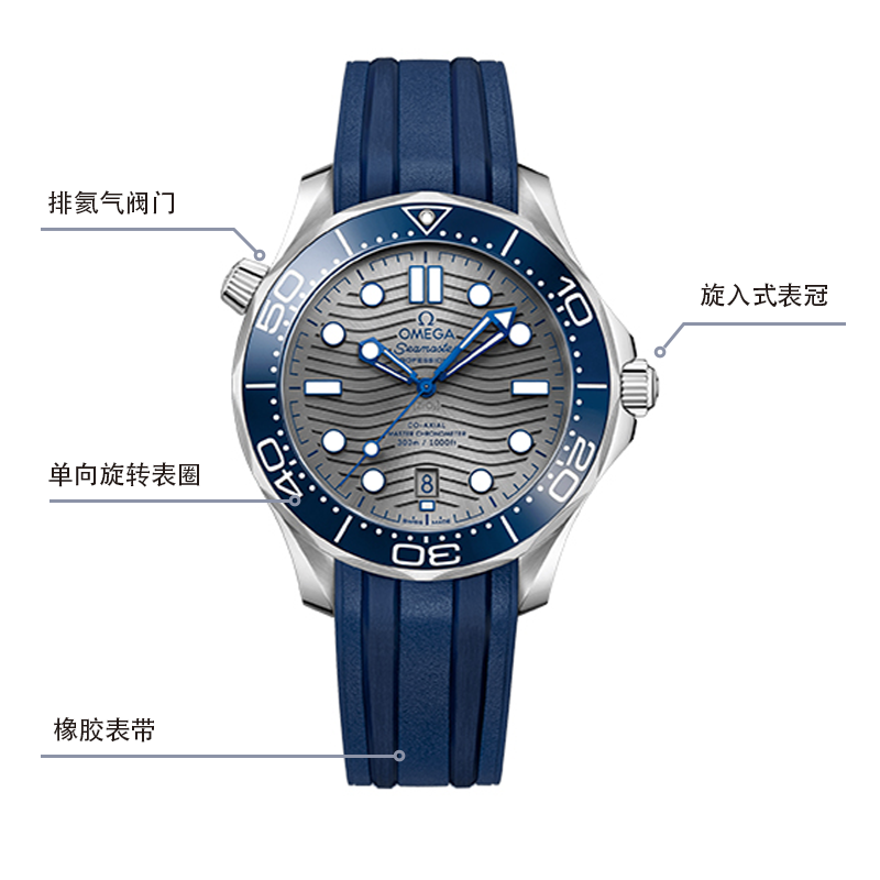OMEGA 42mm 210.32.42.20.06.001