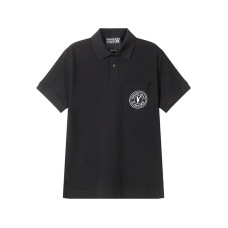 VERSACE JEANS COUTURE SS25 V V-Emblem Polo