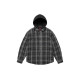 Supreme FW23 FW23 WEEK15 TARTAN FLANNEL HOODED SHIRT