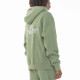 Fear of God Essentials x Union LA FW21 Vintage Hoodie Green Logo