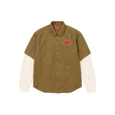 Supreme FW23 WEEK7 THERMAL SLEEVE WORK SHIRT