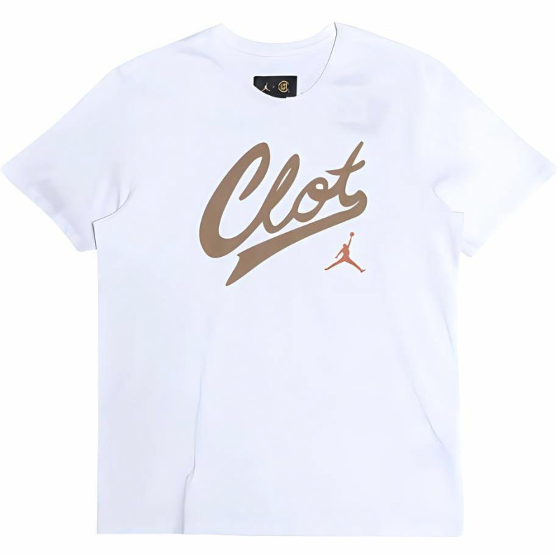 Jordan x CLOT logo T