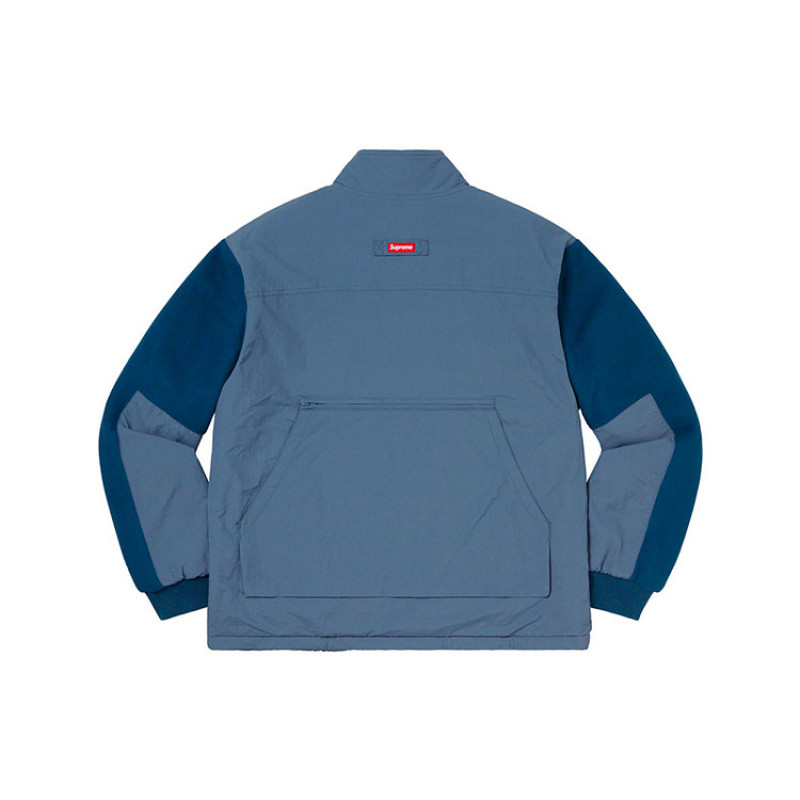 Supreme FW19 Week 10 Upland Fleece Jacket Light Blue