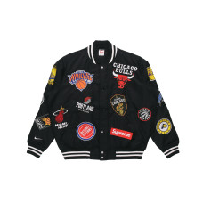 Supreme SS18 Nike NBA Teams Warm-Up Jacket Black
