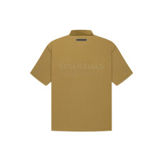 Fear of God Essentials FW21 Ss Polo Amber LogoPolo