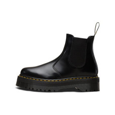 Dr.Martens Quad Leather Platform Chelsea Boots