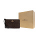 COACH Corner Zip Wristle 20 Logo