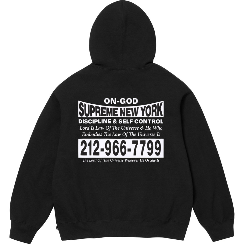 Supreme FW24 WEEK1 On God Hooded Sweatshirt