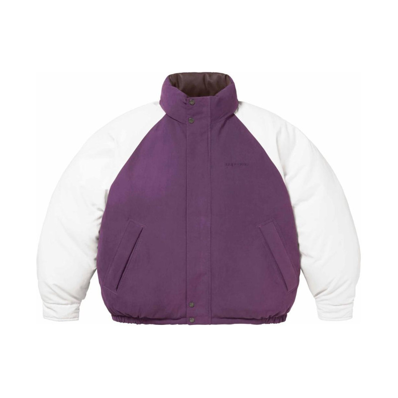 Supreme SS24 WEEK1 REVERSIBLE DOWN PUFFER JACKET