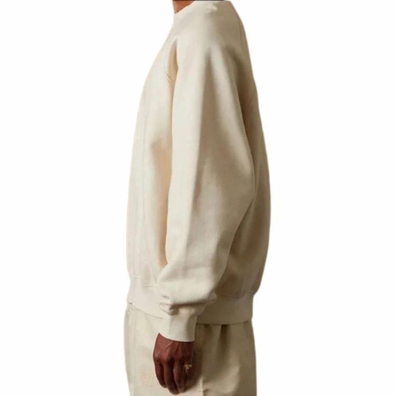 Fear of God Essentials FW22 Crewneck Egg Shell Logo