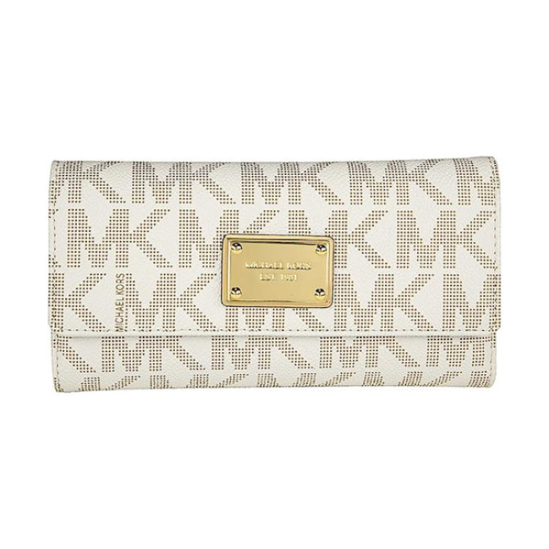 MICHAEL KORS MK Vanilla Logo PVC