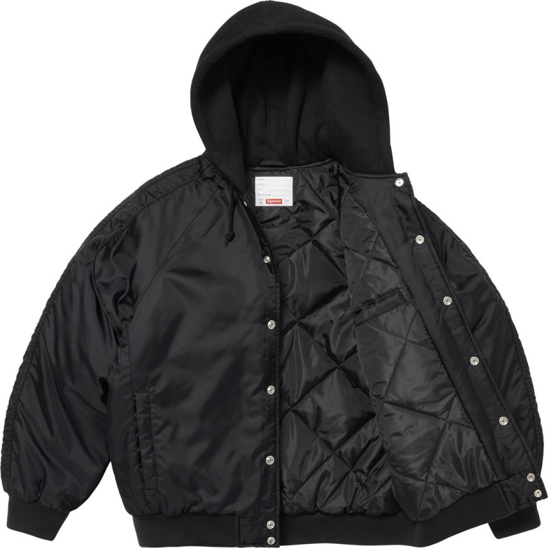 Supreme SS24 WEEK14 HOODED STADIUM JACKET