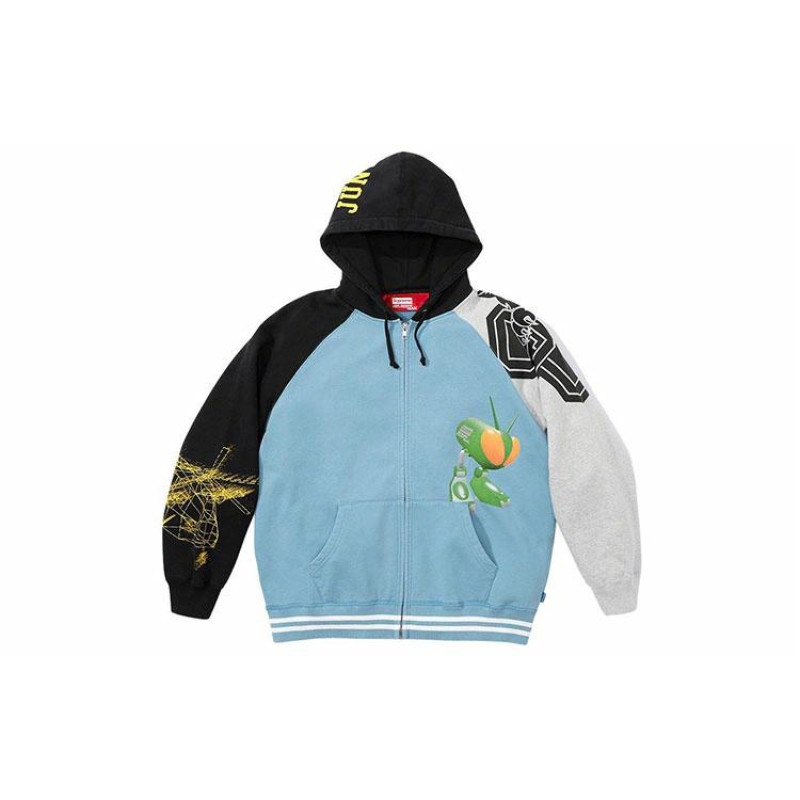 Supreme FW21 Week 11 x JUNYA WATANABE COMME des GARONS MAN Zip Up Hooded Sweatshirt Logo