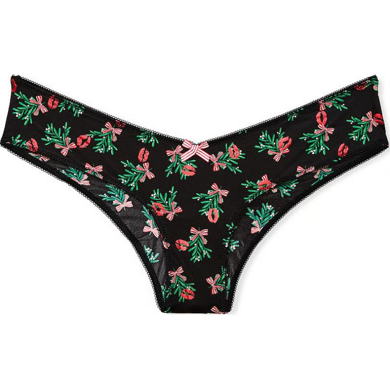 Victoria's Secret Very Sexy Smooth High-Leg Cheeky Panty Black 1