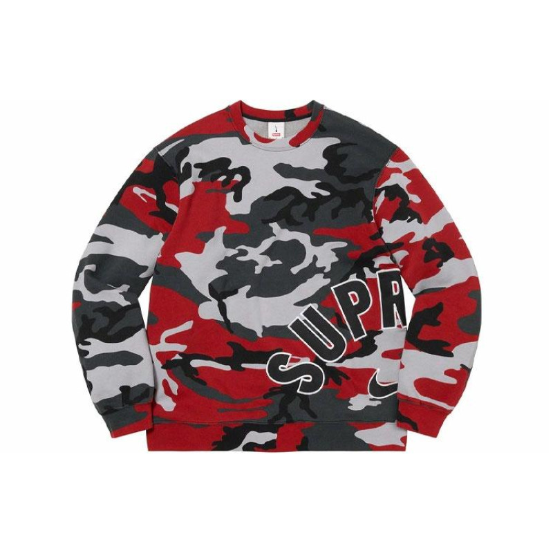 Supreme SS22 Week 14 x Nike Arc Crewneck Logo