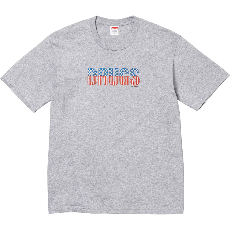 Supreme FW24 WEEK1 Drugs Tee T