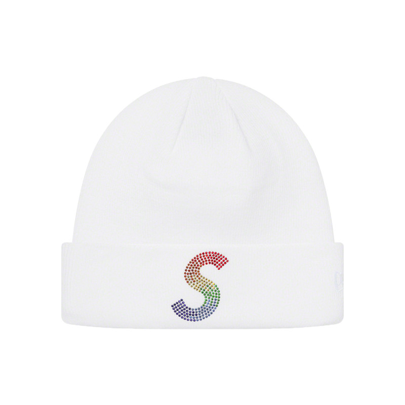 Supreme Week 6 New Era Swarovski S Logo Beanie