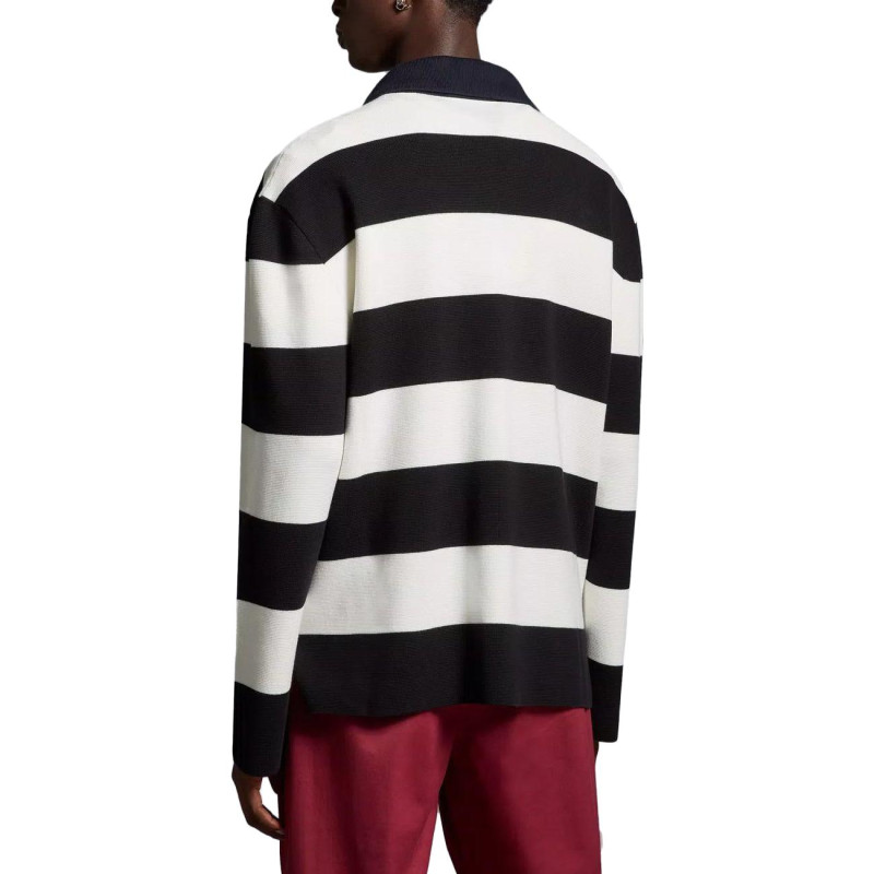 Moncler Moncoeur Motif Knit Polo Shirt PoloPolo