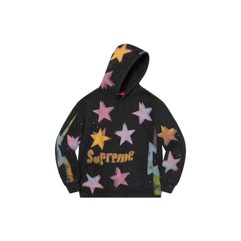 Supreme Week 1 Gonz Stars Hooded Sweatshirt
