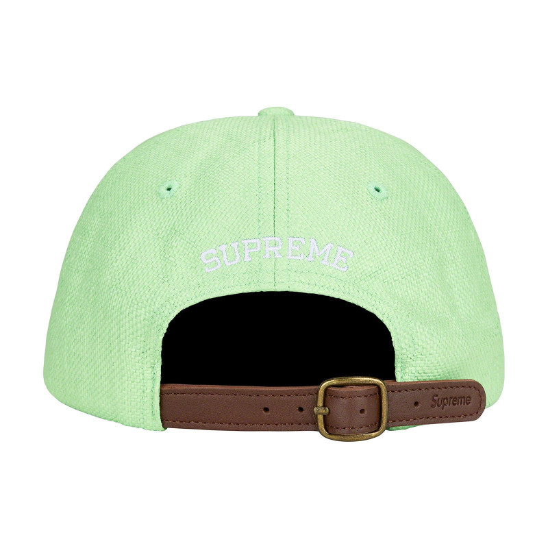Supreme Week 9 Raffia S Logo 6-Panel