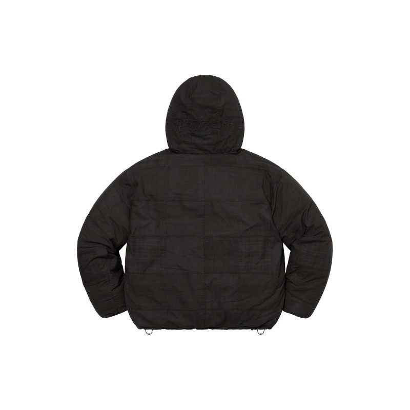 Supreme SS23 Week 1 MADRAS REVERSIBLE WINDSTOPPER PUFFER JACKET
